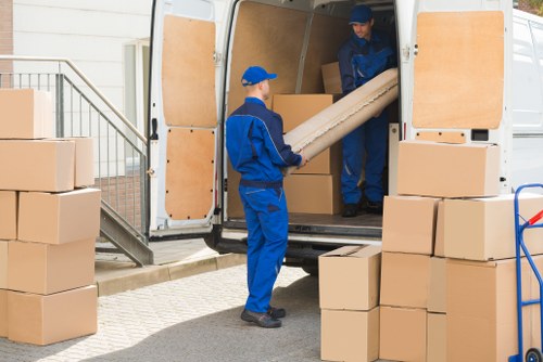 Removal van service for home moves in Merton
