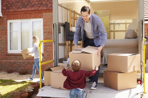 Local storage support for household items and moving needs in Merton