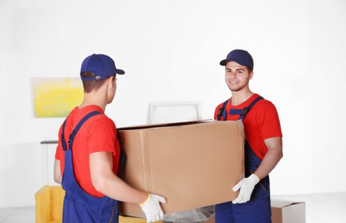 Man and van service helping with a local move in Merton