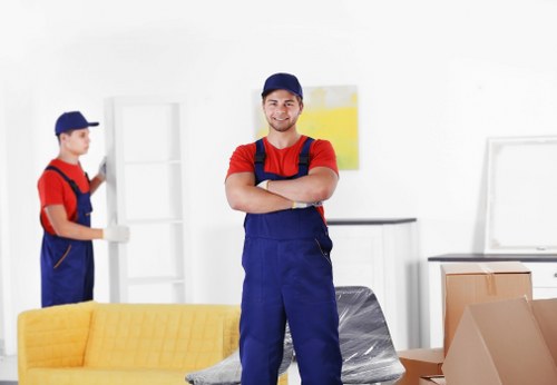 Man with van service handling a local move in Merton