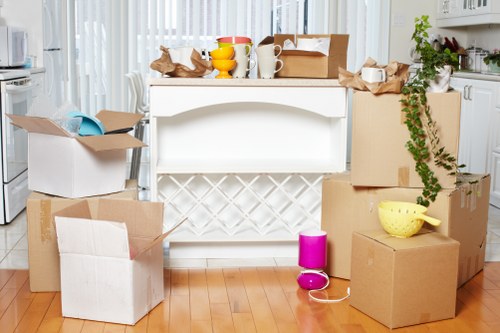 A suitable removal truck for furniture and box transport in Merton