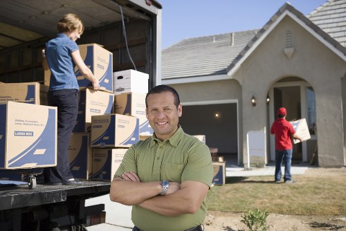 Commercial relocation priced by cubic-yard volume and job scope