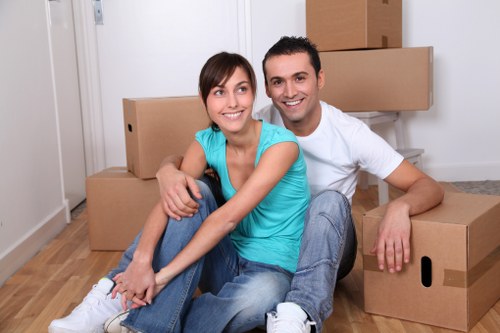 Van service used for furniture collection and delivery in Merton