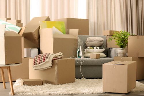 Professional packing supplies arranged for local customers in Merton