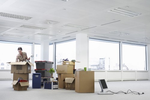 Packing and protecting belongings during a Merton moving service