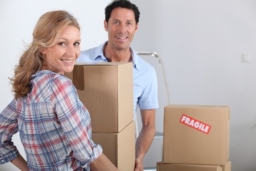 Local moving van serving a home relocation across Merton neighbourhoods