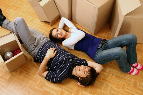 Local removals service assisting with a home relocation in Merton
